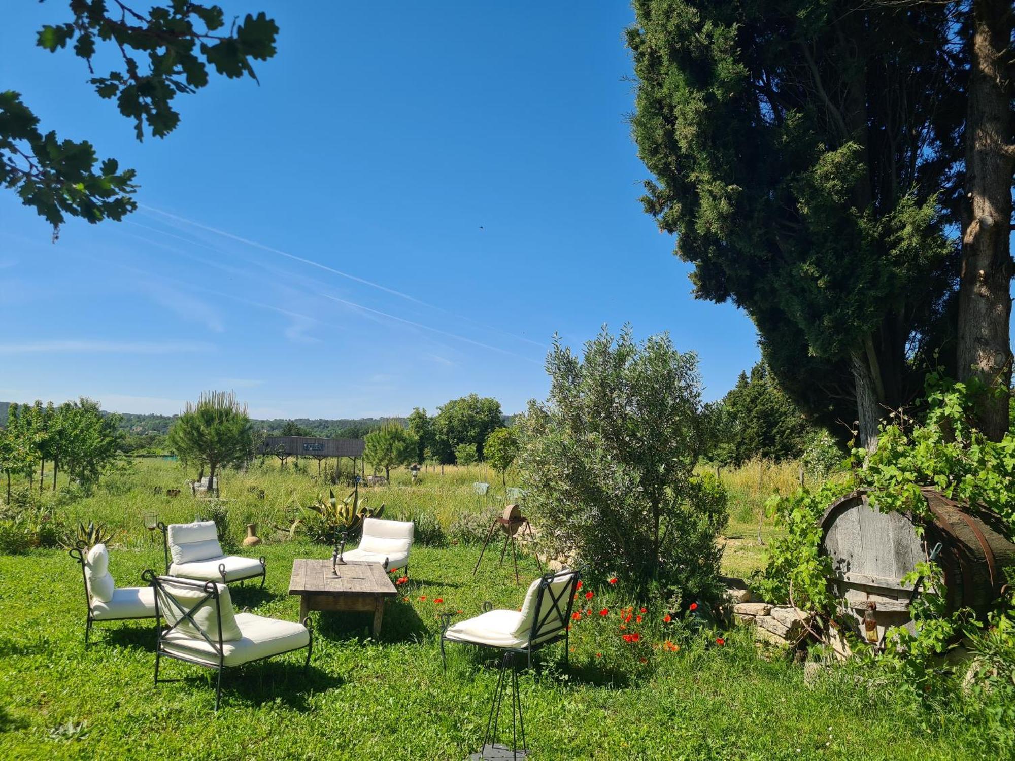 La Ferme Constantin Fayence Exterior foto